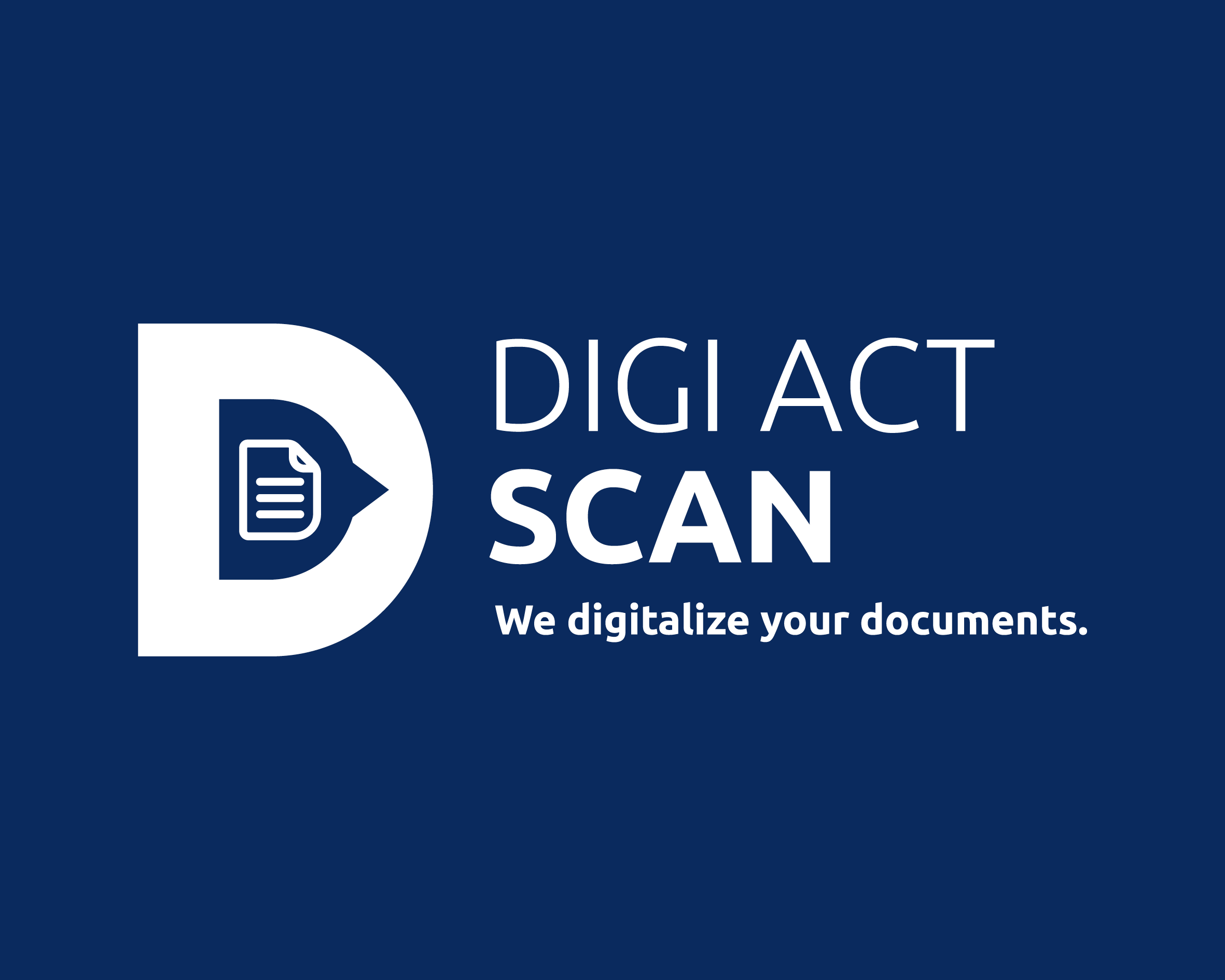 DigiAct Scan — Lösungsbereich von DigiAct